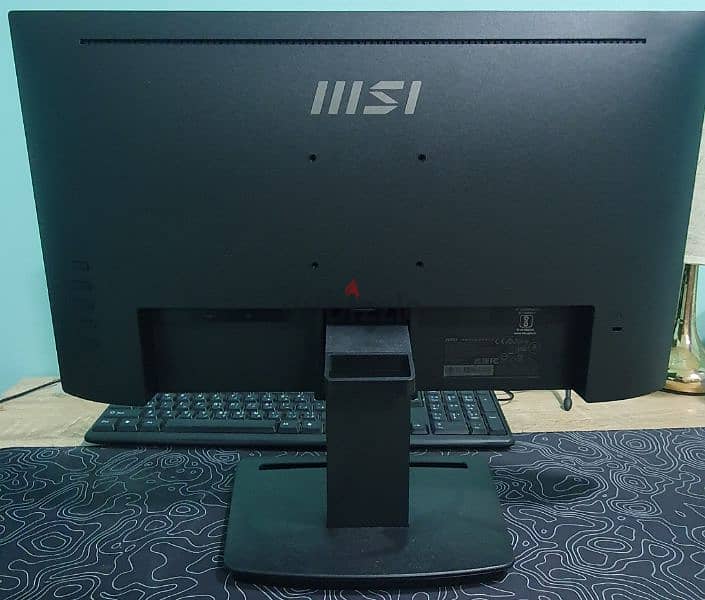 شاشة msi pro mp223 نظيفة شبه جديدة استعمال شهر واحد فقط 1