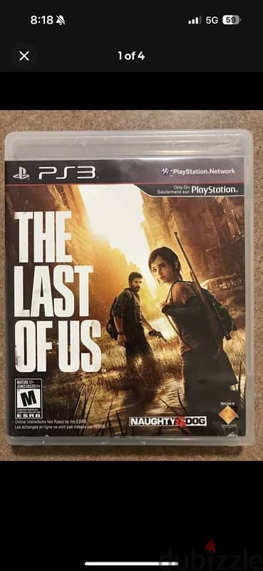 ps3 game with box: Last of us