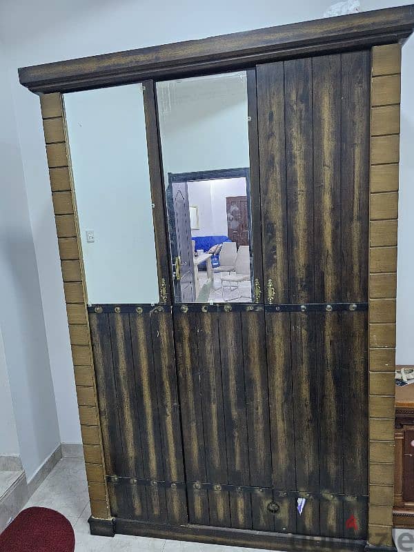 wooden wardrobe 1