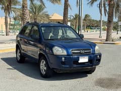 Hyundai Tucson 2007 blue 0