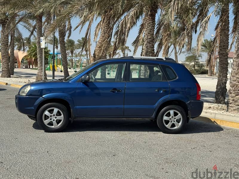 Hyundai Tucson 2007 blue 2