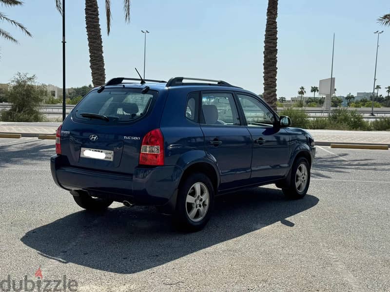 Hyundai Tucson 2007 blue 5