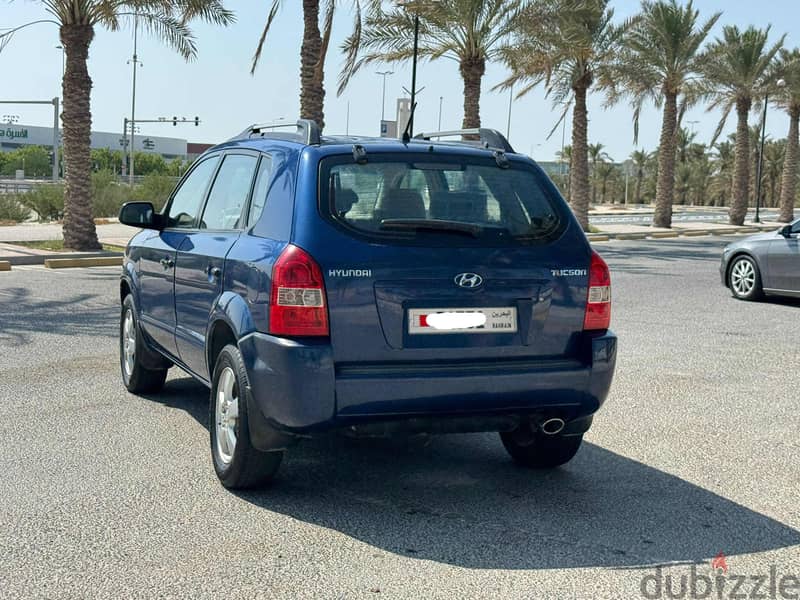 Hyundai Tucson 2007 blue 6