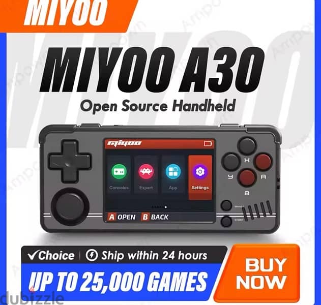 miyoo A30 mini console pocketable 2.8inch retro emulator 2