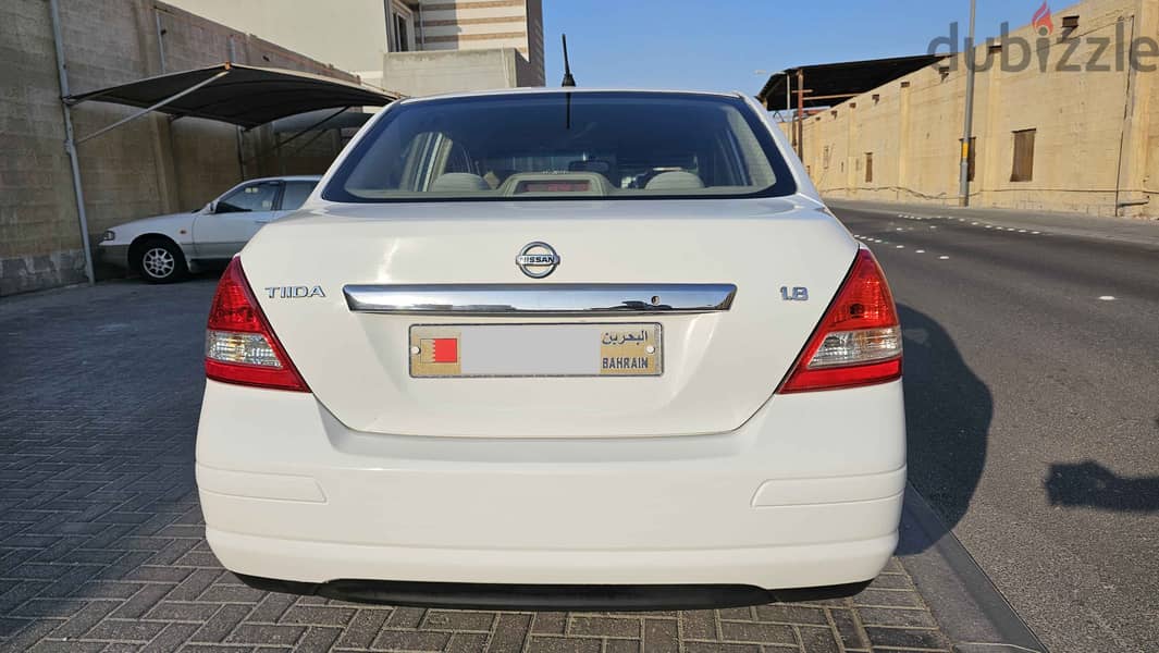 Nissan Tiida, White Color, Good Condition, 1.8 3