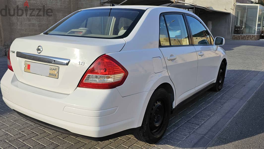 Nissan Tiida, White Color, Good Condition, 1.8 5