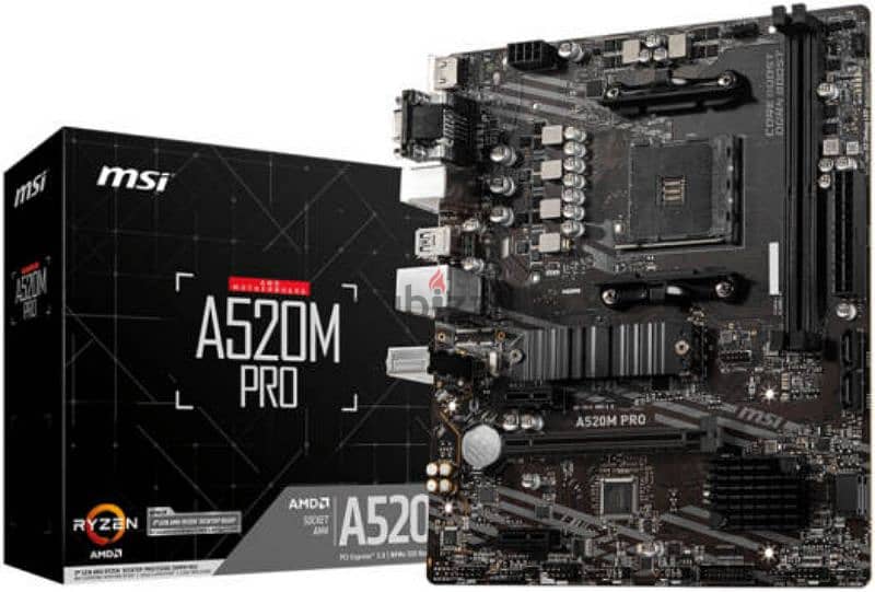 Quick sale!!! New A520M Motherboard 2