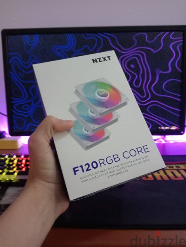 For sale New Sealed NZXT F120 RGB Fans 1