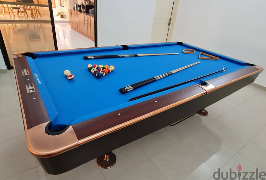 9ft professional pool table 1