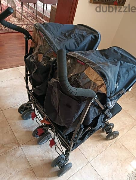 Mclaren Twin Stroller 1