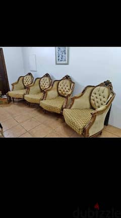 4 chairs in good condition 0