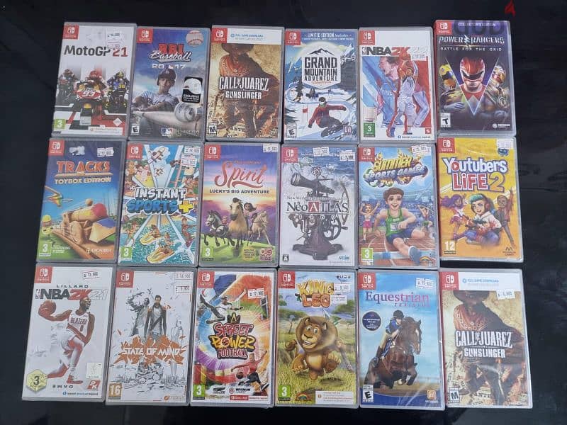 Nintendo switch games 0