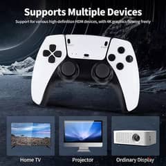 Game Stick Pro 4K Console 64GB with Dual 2.4G Wireless Controllers 0