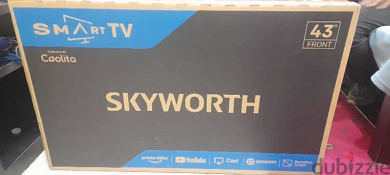 skyworth smart TV 43" 1