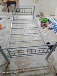 steel single bed for sale very clean 8bd 0