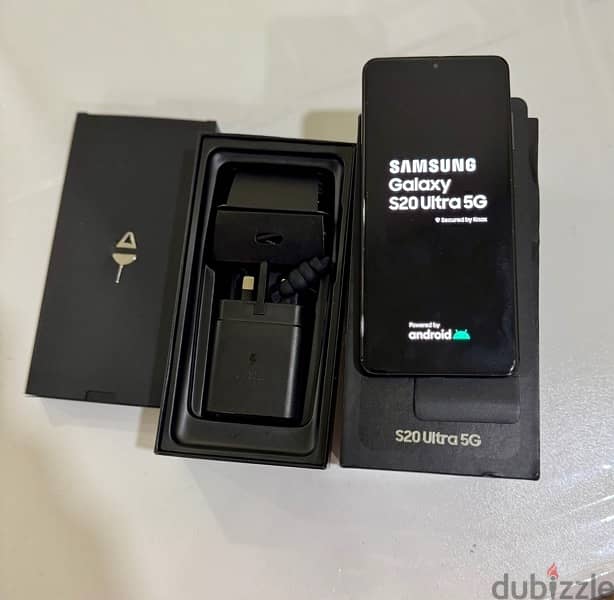 Samsung S20 Ultra 5G 12gb ram 128gb storage with box 1