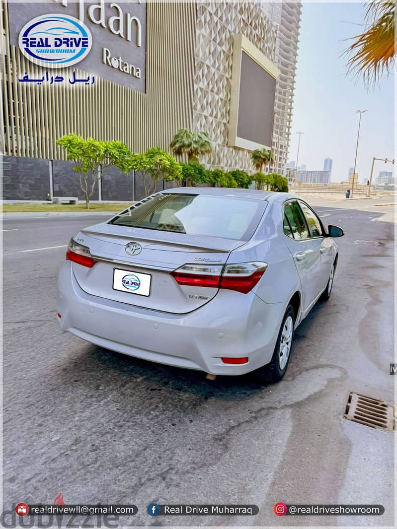 TOYOTA COROLLA XLI 2018 Engine-1.6L 74,000km SILVER 7