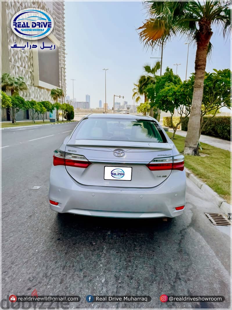 TOYOTA COROLLA XLI 2018 Engine-1.6L 74,000km SILVER 9