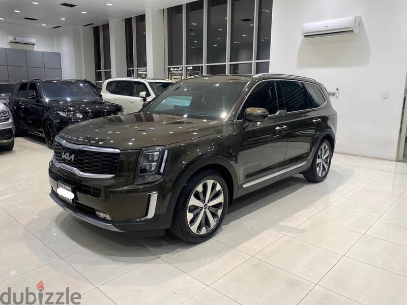 Kia Telluride 2022 GREY 1