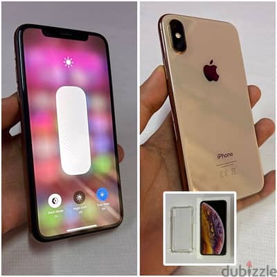 iPhone XS Gold 64GB 80% Battery Not Open All Original