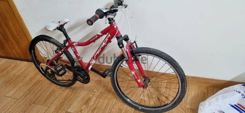 kids Europe cycle  (superiorbikes 24-paint-red) 1