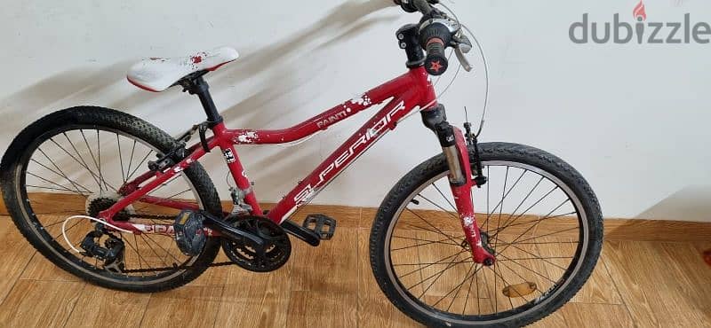 kids Europe cycle  (superiorbikes 24-paint-red) 3