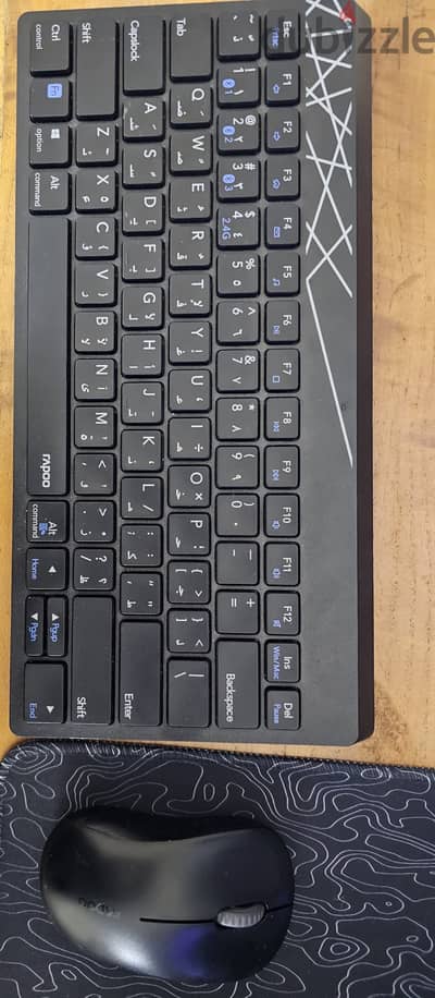 65% Bluetooth keyboard and mouse