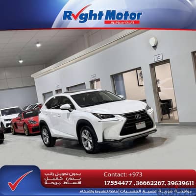 Lexus NX 200t (80,000 Kms)