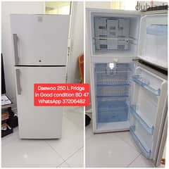 Daewoo Fridge and other items for sale with Delivery 0