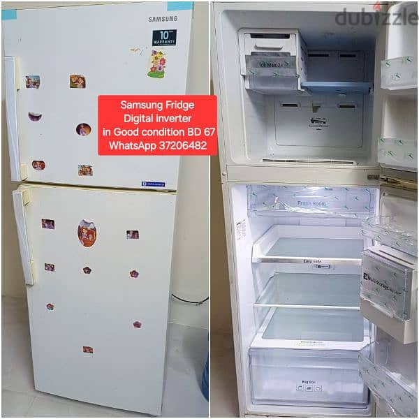 Daewoo Fridge and other items for sale with Delivery 16