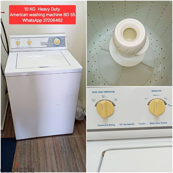 Front load washing machine and other items for sale with Delivery 3