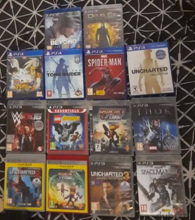 ps3/ps4 used games