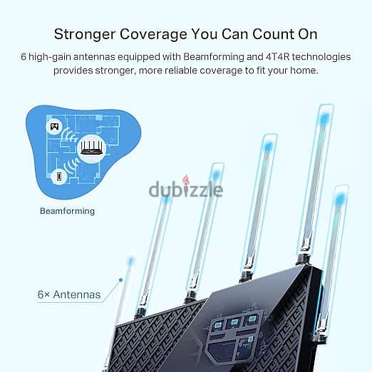 TP-Link WiFi 6 Business Router - Archer AX73 1