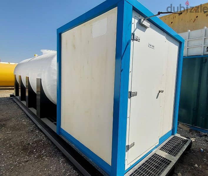 for sale fiberglass water tank with iron base 2