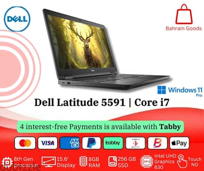 Dell Latitude 5591 | 15.6" FHD Laptop | Intel Core i7 [8th-Gen]