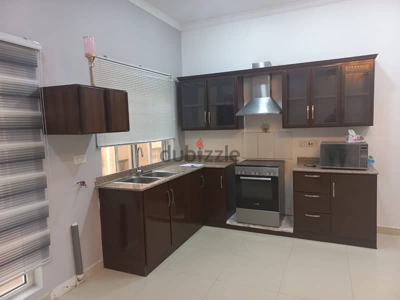 for rent flat in tubli behind alhelli, open kitchen 4