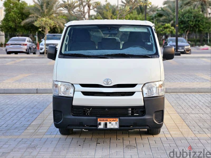 TOYOTA HIACE 2021 CARGO VAN TOP EXCELLENT CONDITION URGENTLY FOR SALE 1