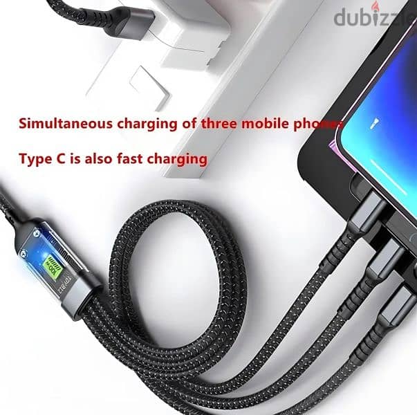 100W Fast Charging Cable 3