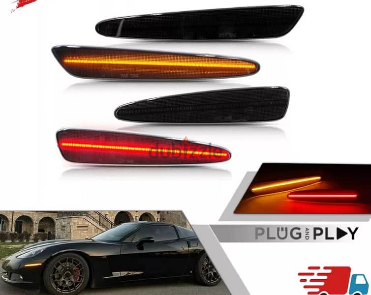 corvette led side lights 0