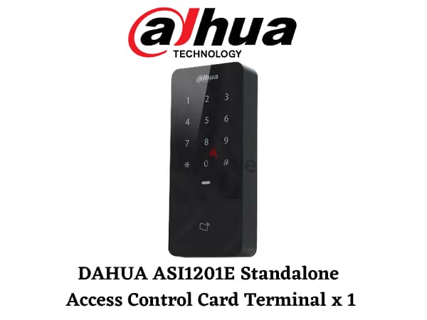 DAHUA ASI1201E Standalone Mifare Card Access Controller with Basic Ti 0