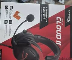 HyperX Cloud II Wired Over-Ear Gaming Headset - Red 0