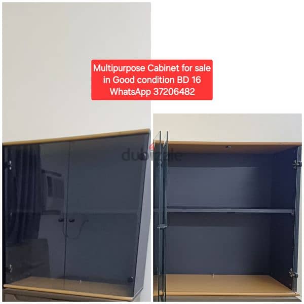 Slightly used 2 Door wardrobe and other items for sale with Delivery 6