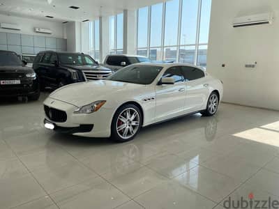 Maserati Quattroporte 2014 white