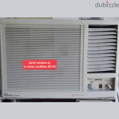 Zamil 1.5 ton window ac and other items for sale with Delivery 0