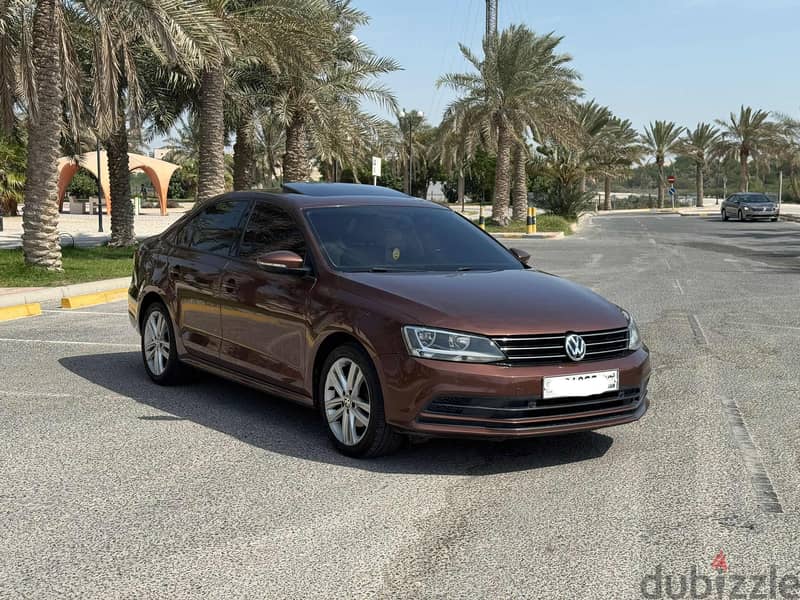 Volkswagen Jetta 2017 brown 0