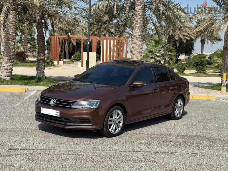 Volkswagen Jetta 2017 brown 1