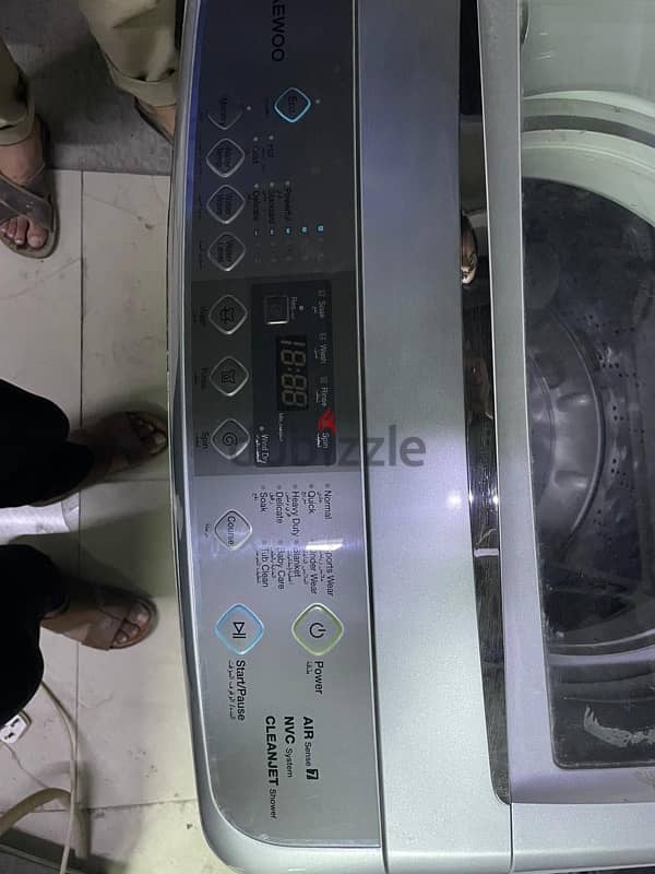 Daewoo 13 kg AIR NVC cleanjet washing machine 2