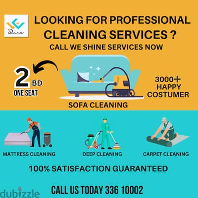 Sofa/carpet/mattress cleaning