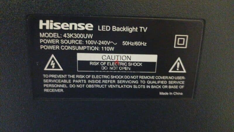 HISENSE 43 SMART LED TV FULL HD 3