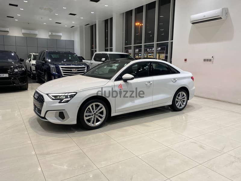 Audi A3 2024 white 1